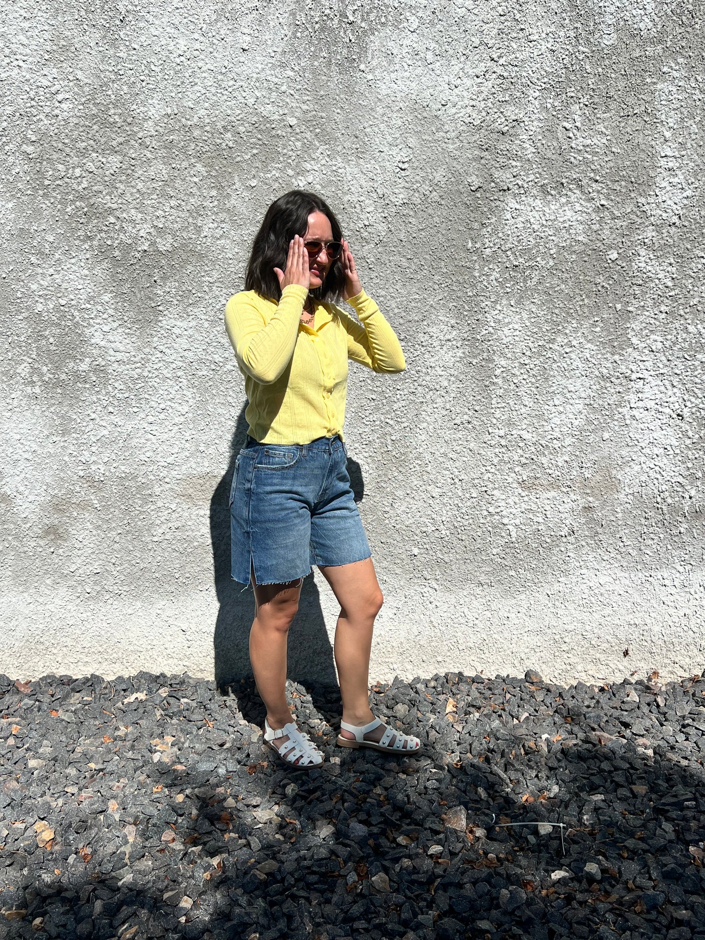 Pointelle Button-Up