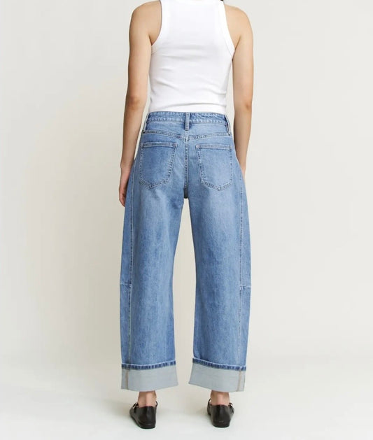 MICA BARREL JEANS