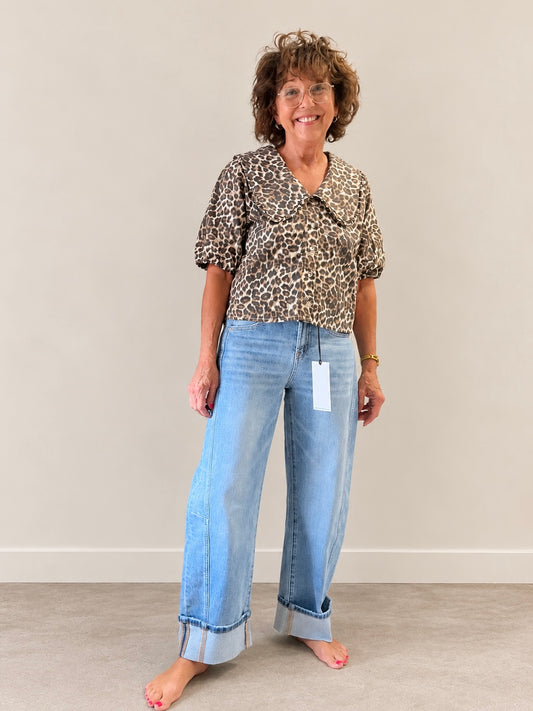 Leopard Blouse