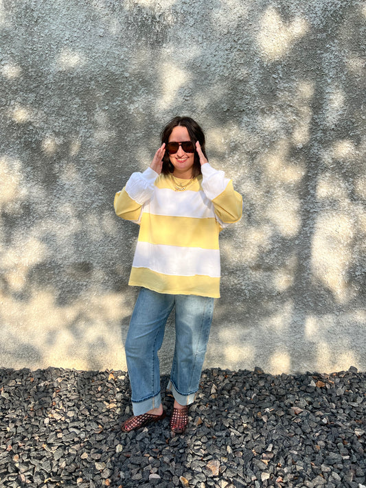 STRIPE LONG SLEVE
