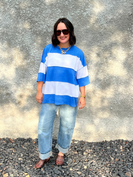 STRIPE TEE